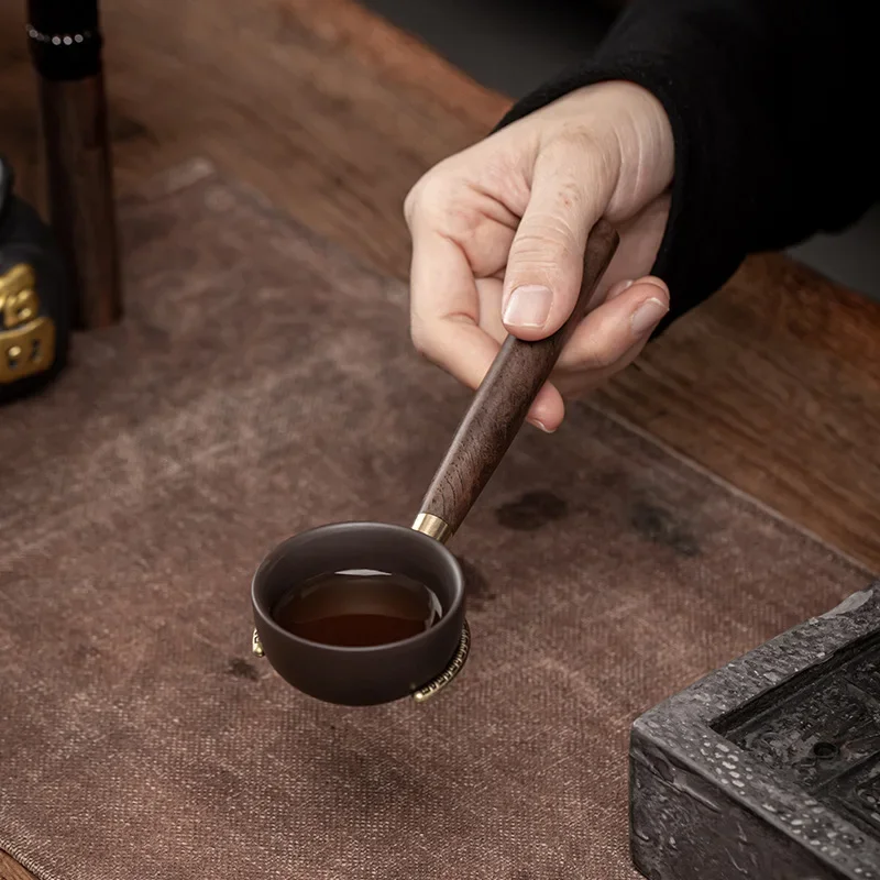 Wooden Tea Set Chinese Ceremony Accessories Tool Chinese Kung Fu Teaspoons Tea Needle Tweezer Clips Utensils Teaware 5Pcs/Set tea ceremony tools,tea set