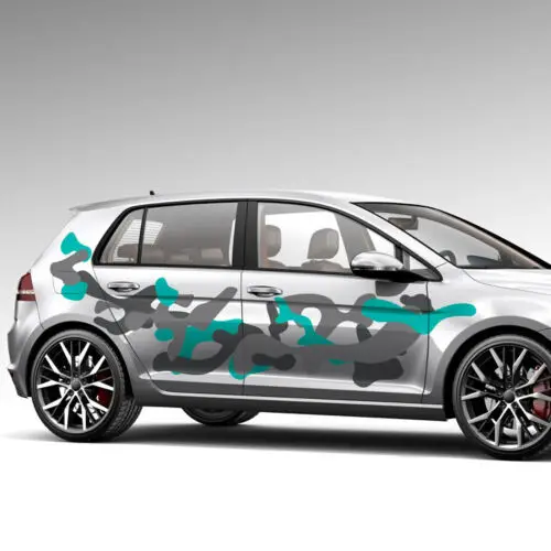 

Sticker Camouflage Multicam Camou Camo Pattern Car Dekorset #1266