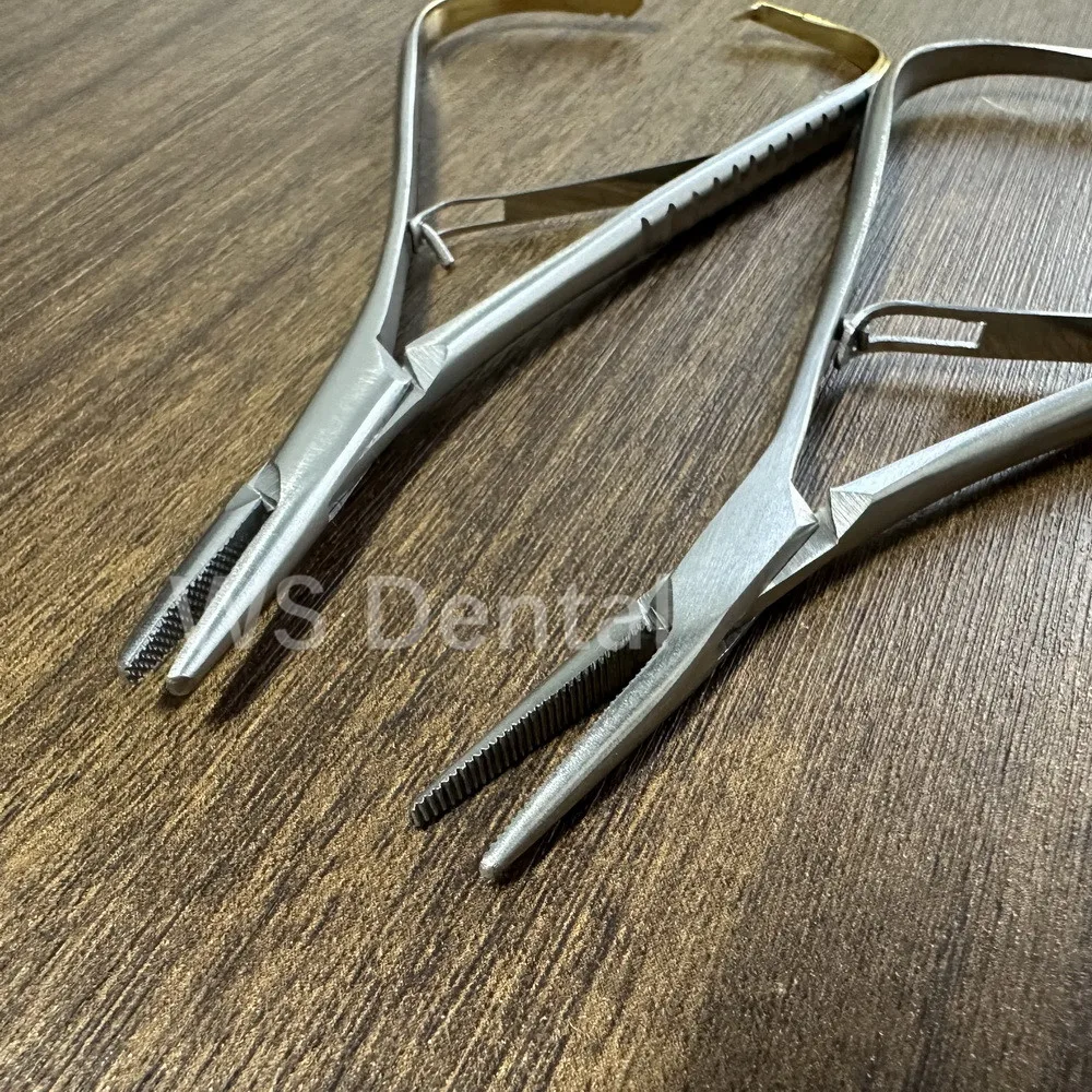 Mathieu Ligature Elastic Placing Pliers – Premium Orthodontic Needle Holder & Driver Instrument