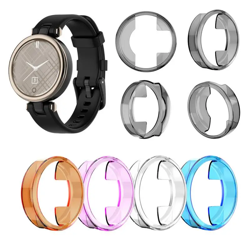 

Screen Protector Case For Garmin Lily Women’s Fitness Sport Smart Watch Band Protective Shell TPU Cover For Jiaming Smartwatch