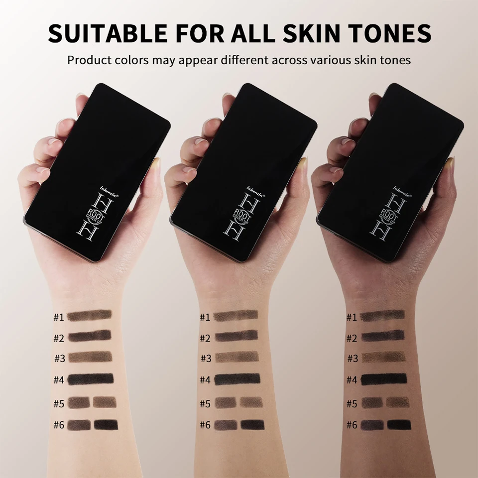 Hair Dye Palette Before and After