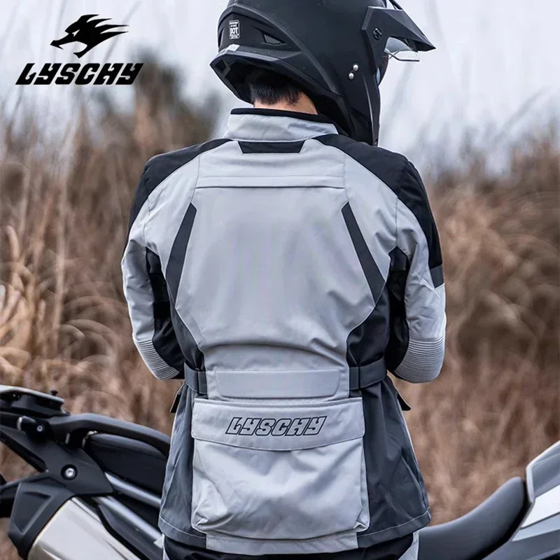 Motocross Jacket Autumn Winter Waterproof Warm Inner Liner Motorcycle Riding Clothing Anti-fall Off-road Jacket Rallysuit