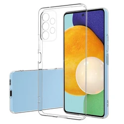 Luxury Silicone Phone Case for Samsung A52 A53 A54 A13 A22 A23 A32 A51 A33 A70 A71 A72 A73 M13 M31 M32 M33 Transparent TPU Case