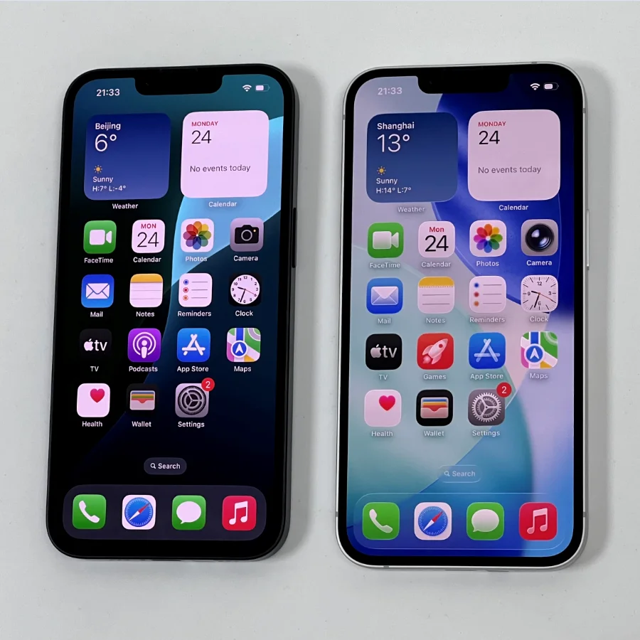 Originale usato Apple iPhone 16e 128 GB/256 GB Dual e-SIM 6.1 '' A18 Hexa-Core 5G Face ID iphone 16 e cellulare - immagine 2