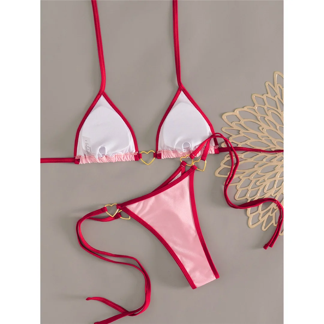 heart ring micro bikini in another angle