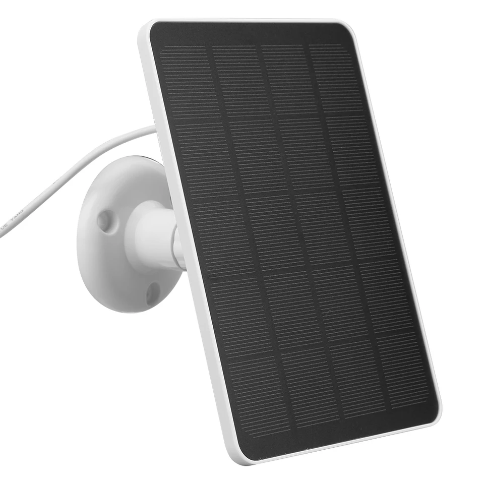 20W Waterproof Solar Panel Charger for Ring Cameras