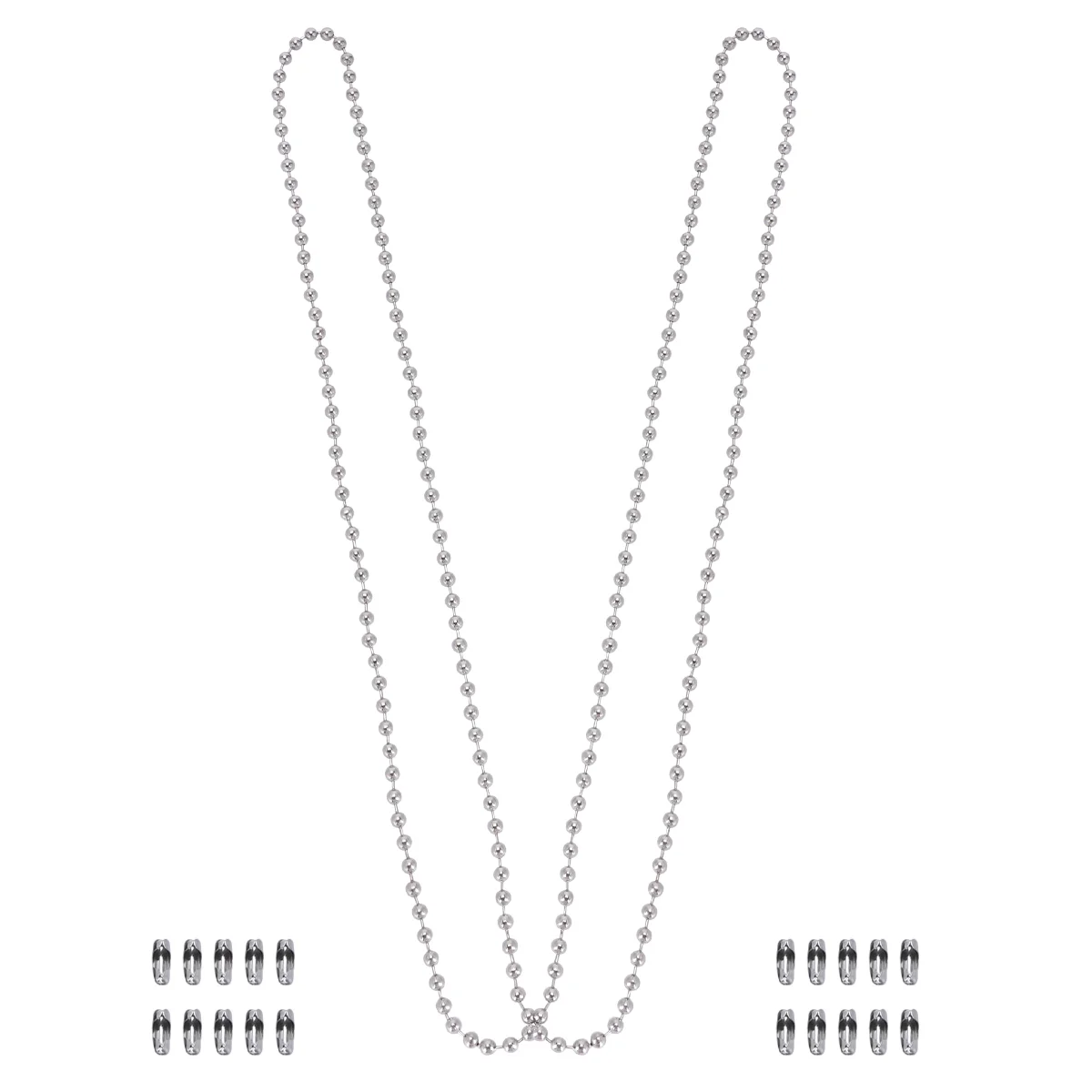 Stainless Steel Chain Steel Chain Ceiling Fan Chain Extension Pull Wire Chain Chandelier Metal On-off Stainless Steel Fan Pull-chain