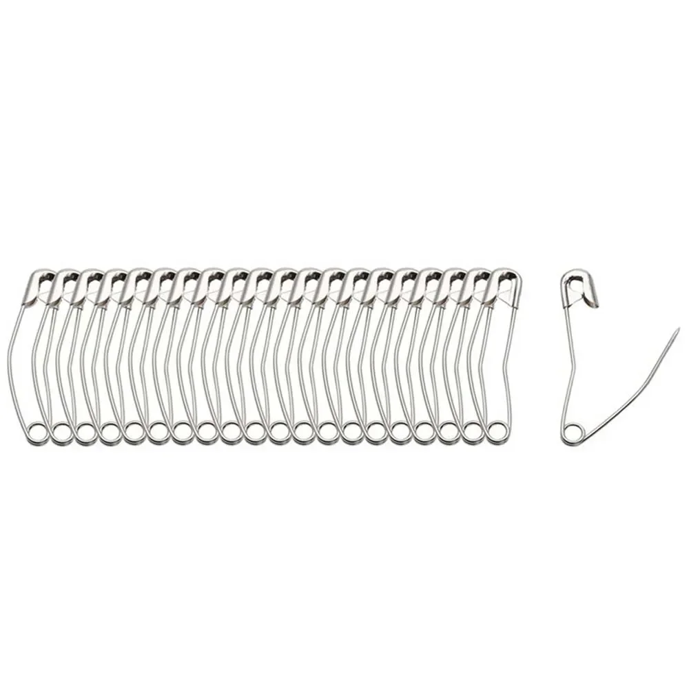 100 Pcs Curved Stainless Steel Pin Sewing Accessories Craft Patchwork Diy Handmade Clothing Knitting Tool Quilting Pins