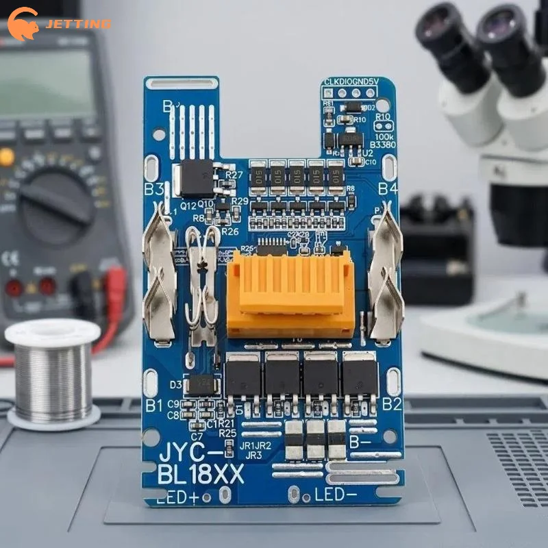 (Nuovo) 1 pz. Scheda PCBA BMS per batteria agli ioni di litio da 18V, circuito di bilanciamento e ricarica per pacchi batterie agli ioni di litio BL1830 BL1860 BL1890 - immagine 4