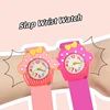 Cartoon Flowers Fruit Children Watches Baby Birthday Gift Kids Slap Wrist Watch Learn Time Toy Bracelet Clock 2