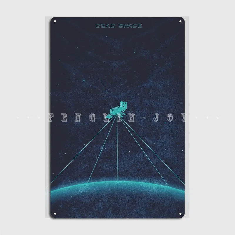 Dead Space Poster Metal Sign Wall Mural Wall Funny Wall Decor Targa In Metallo Poster