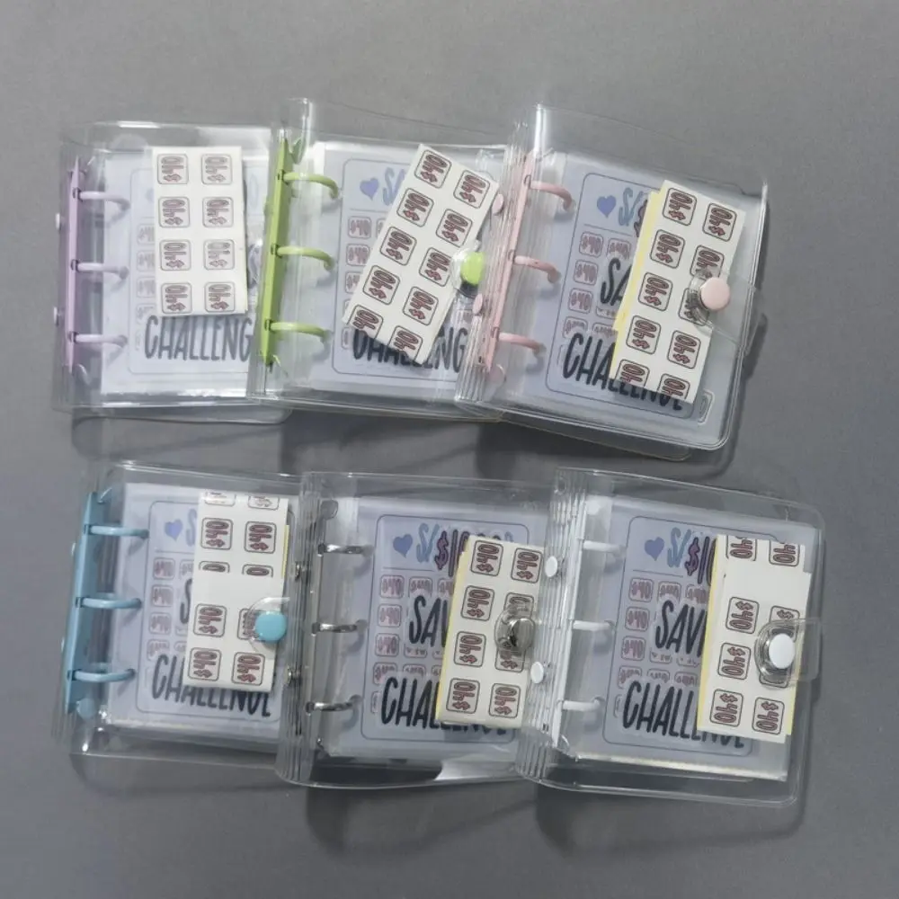 Mini Raccoglitore per Risparmio in PVC, Libro delle Sfide di Risparmio da $150/300/500/1000, Impermeabile e Resistente allo Strappo, Mini Raccoglitore per Budget - immagine 5
