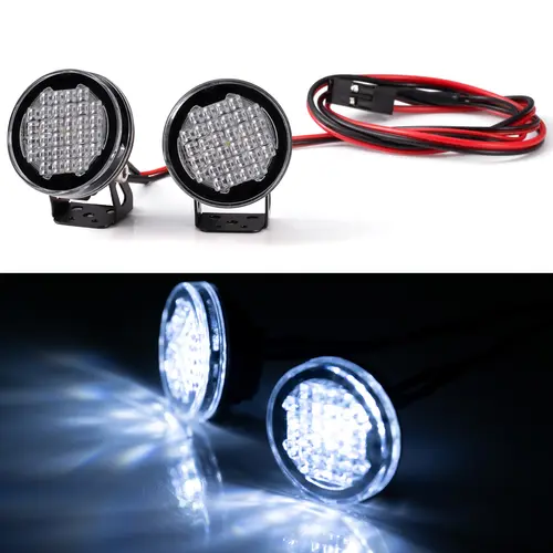 AXSPEED 1Set LED Lights Headlights Spotlight for TRX-4 TRX-6 Axial SCX10 90046 Wraith 1/10 RC Car Decoration Parts Accessories - Image 8