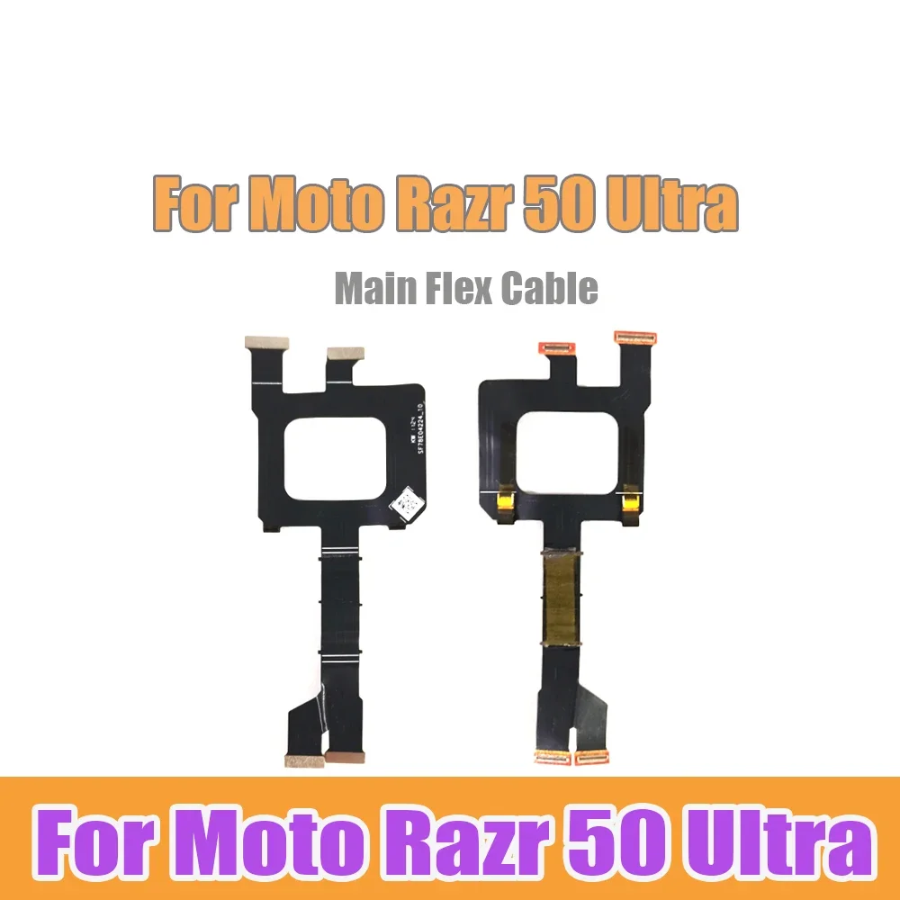MOTO Razr 50 Ultra Motorola XT2451 마더 보드 커넥터 LCD..