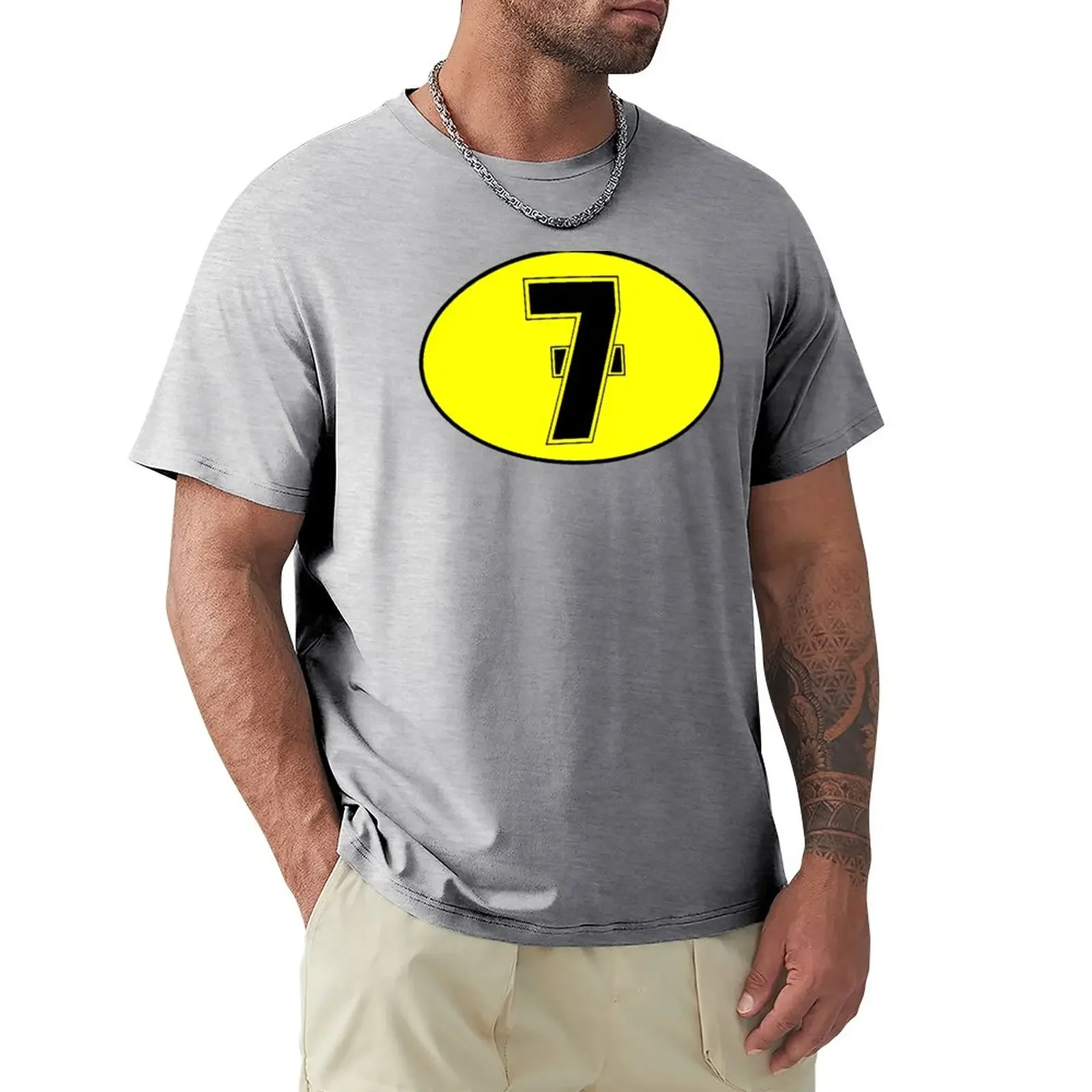 Barry Sheene Racing Number 7 Seven Shirt, Sticker Mask T-Shirt Funnys Camicie Graphic Tees T Shirt Uomo Sweat Funnys T Shirt Da Uomo