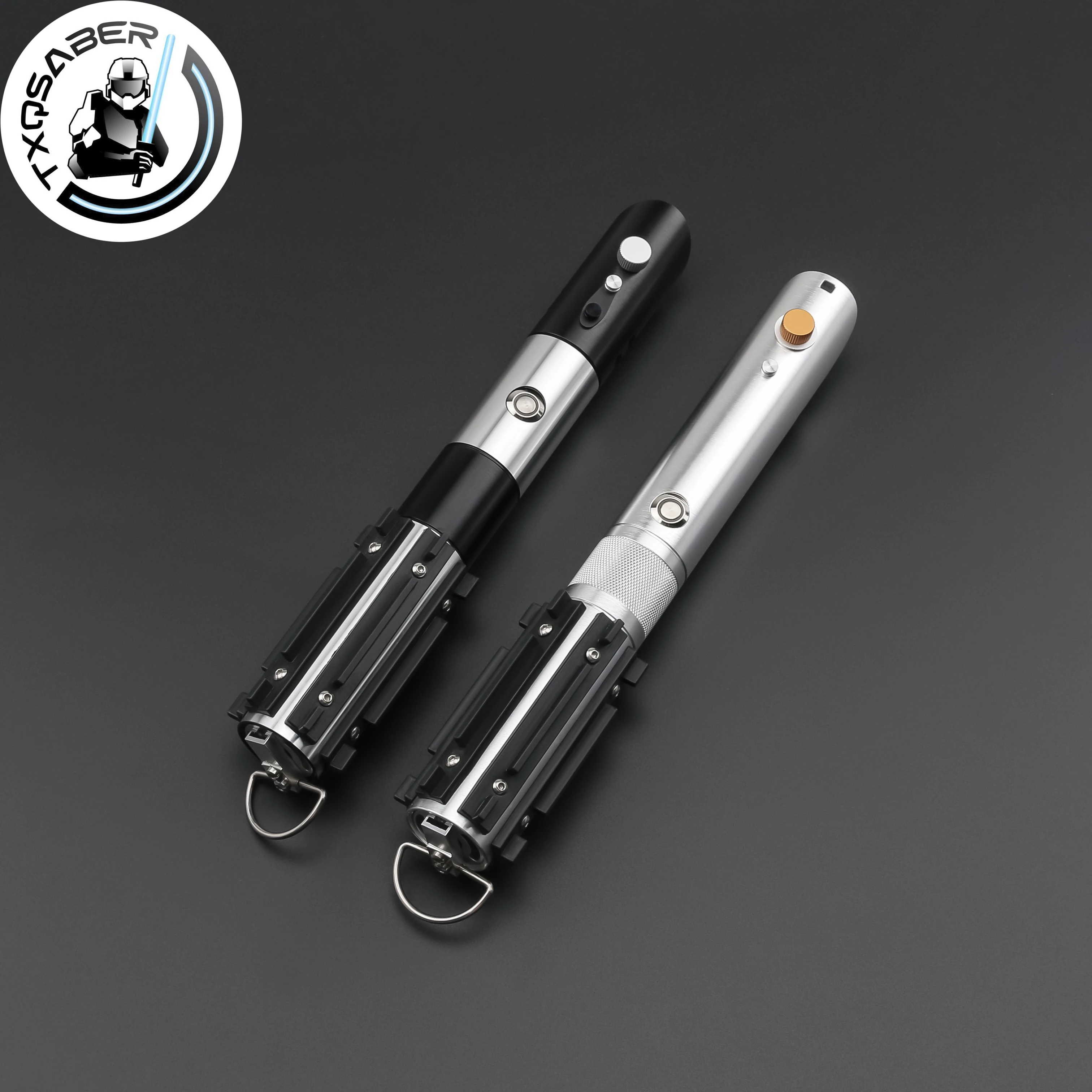 

TXQSABER Lightsaber E17 and E18 Empty Metal Hilt with Core Heavy Dueling Light Saber Parts Lasersword for Adult Cosplay Toys