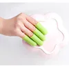 Silicone Finger Protector Anti Cut Non Slip DIY Handmade Fingers Cover Heat Resistant Cooking Kitchen Tools 6