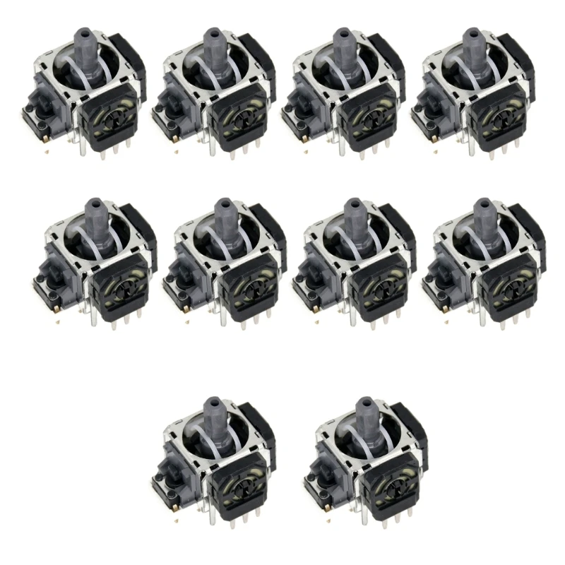 

ABS Modules Analog Modules Sensor Stick Replacement Gaming Accessories Simple Installation 10-piece/set for Controller