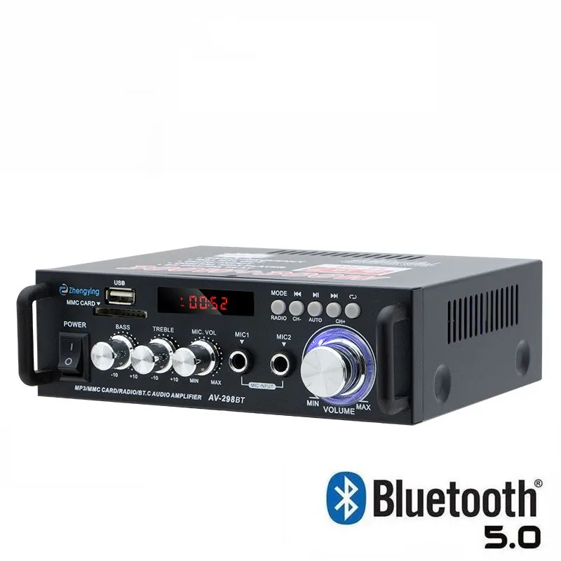 

Новый профессиональный мощный динамик, мощный плеер, домашний Bluetooth усилитель мощности, Hi-Fi усилитель звука, цифровой усилитель мощности