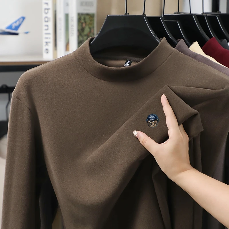 تصميم جديد رائجة البيع الدب المطرزة تي شيرت رجالي...