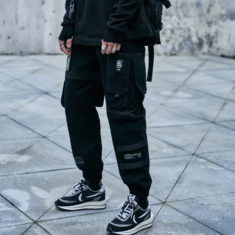 blackup cargo pants black m 韓国 Cargo - BLACKUP