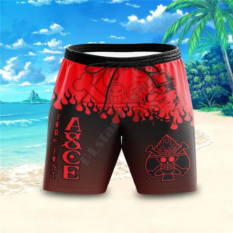 Anime Colossal Titan Beach Shorts 3D Printed Shorts Summer Casual Men's Shorts Loose Quick Drying shorts Cosplay Clothes