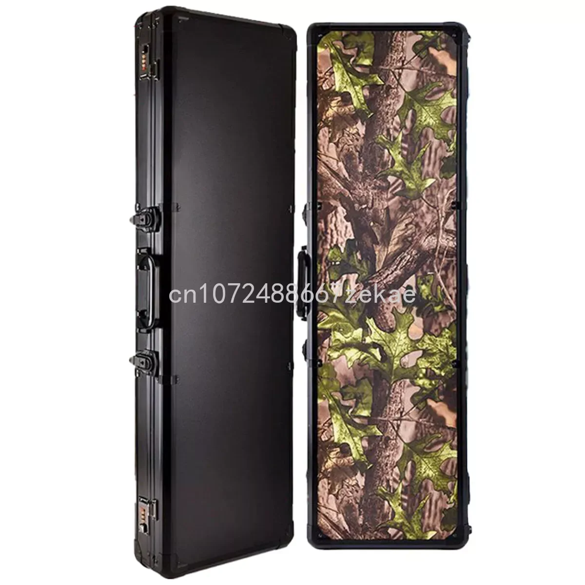 

Case Fish Pole Case Equipment Safety Box Storage Box with Sponge Extra Long Aluminum Alloy Tool Box Suitcase Instrument