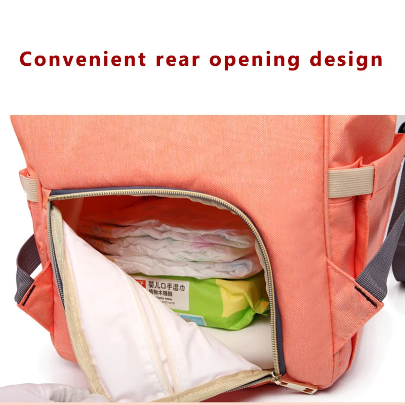 LEQUEEN Baby Diaper Backpack Mommy Maternity Bag Waterproof Outdoor Travel Nappy Bags for Mom Baby Nursing Backpacks 4