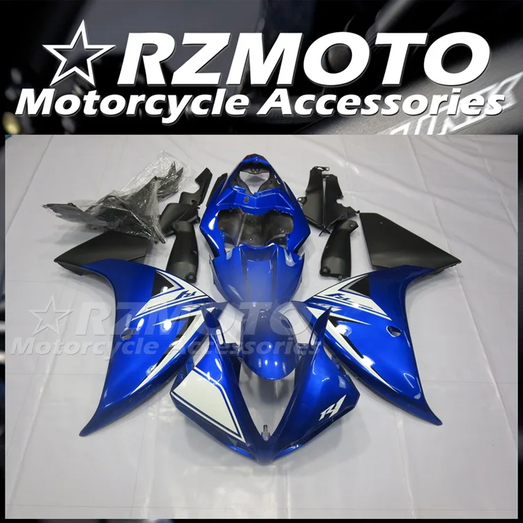 

Новый комплект обтекателей для мотоцикла из АБС, подходит для YAMAHA R1 2009 2010 2011 2012 2013 2014 09 10 11 12 13 14, кузов синего цвета