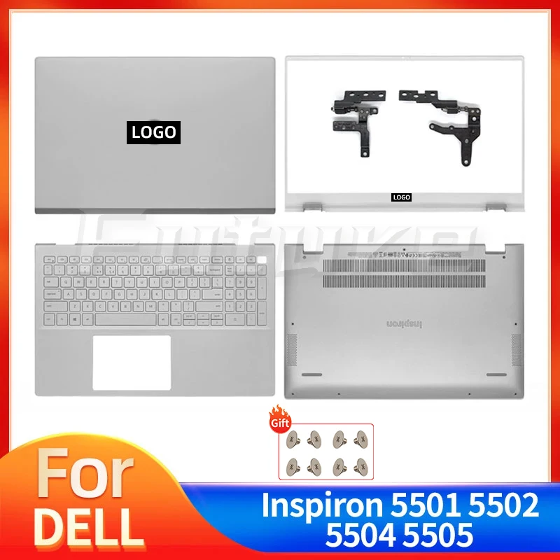 Новинка, корпус для ноутбука DELL Inspiron 5501 5502 5504 5505, задняя крышка ЖК-дисплея, передняя панель, подставка для рук, нижняя деталь 0MCWHY 05R4V8