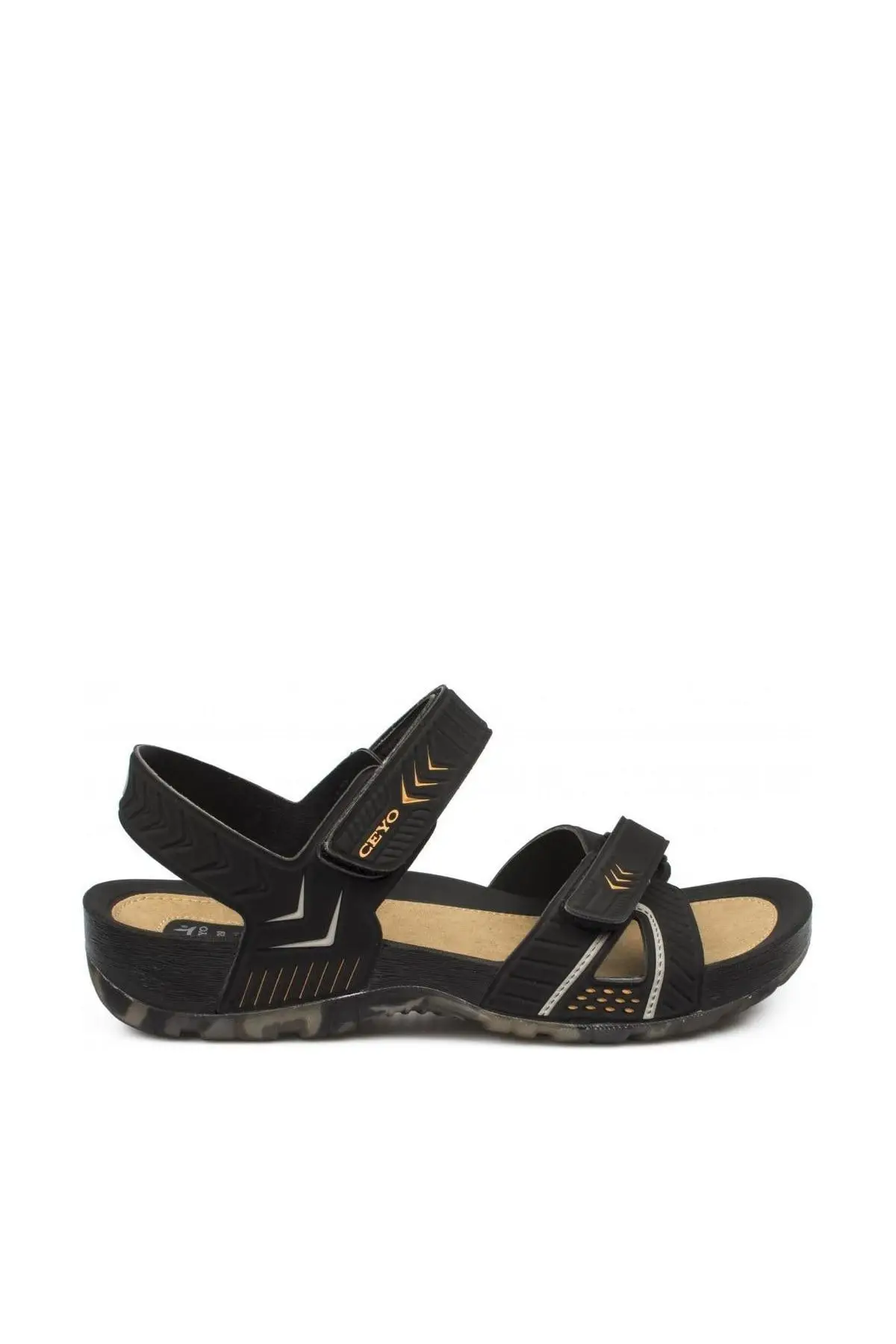 Sandalias negras y amarillas para hombre - AliExpress Calzado