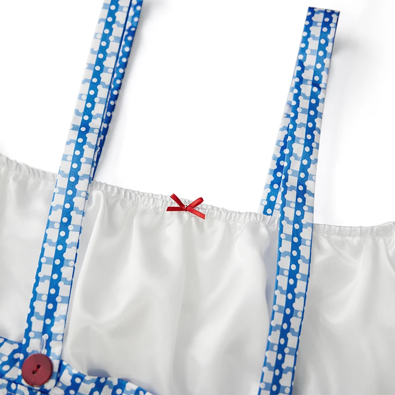 Retro Style Off Shoulder Plaid Print Mini Dress Halloween Costume for Women Vintage Cosplay Outfit with a Twist