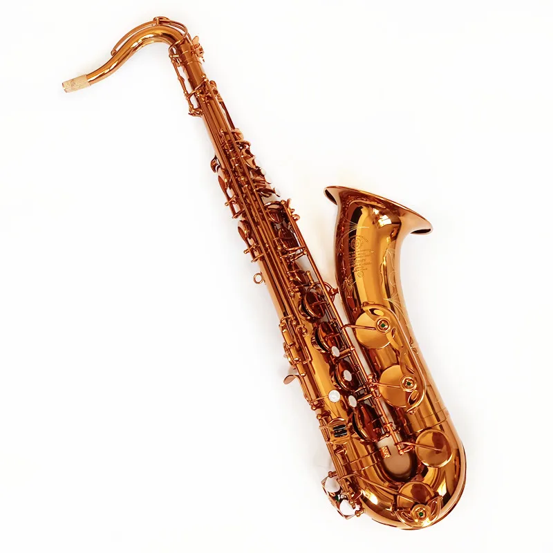 Made in France High Quality Brand Tenor Saxophone Mark VI Coffee color Copper B-flat Tenor Sax Mark VI Mouthpiece