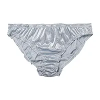 Culotte Sexy Super extensible pour femmes, Lingerie féminine, slip en Satin taille basse, sous-vêtements respirants et confortables 6