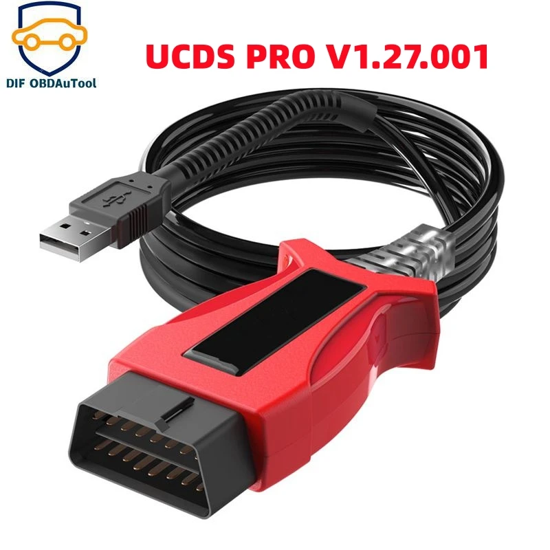 UCDS Pro для Ford V1.27.001 полная активация sw1.27 с 35 токами UCDS Pro OBD2 сканер-кабель полная Лицензия UCDS