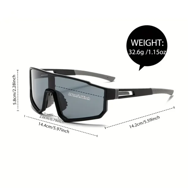 Gafas De Sol Deportivas Oversize X-Loop - Gran Tamaño, Envolventes, UV400, Varios Colores Lentes