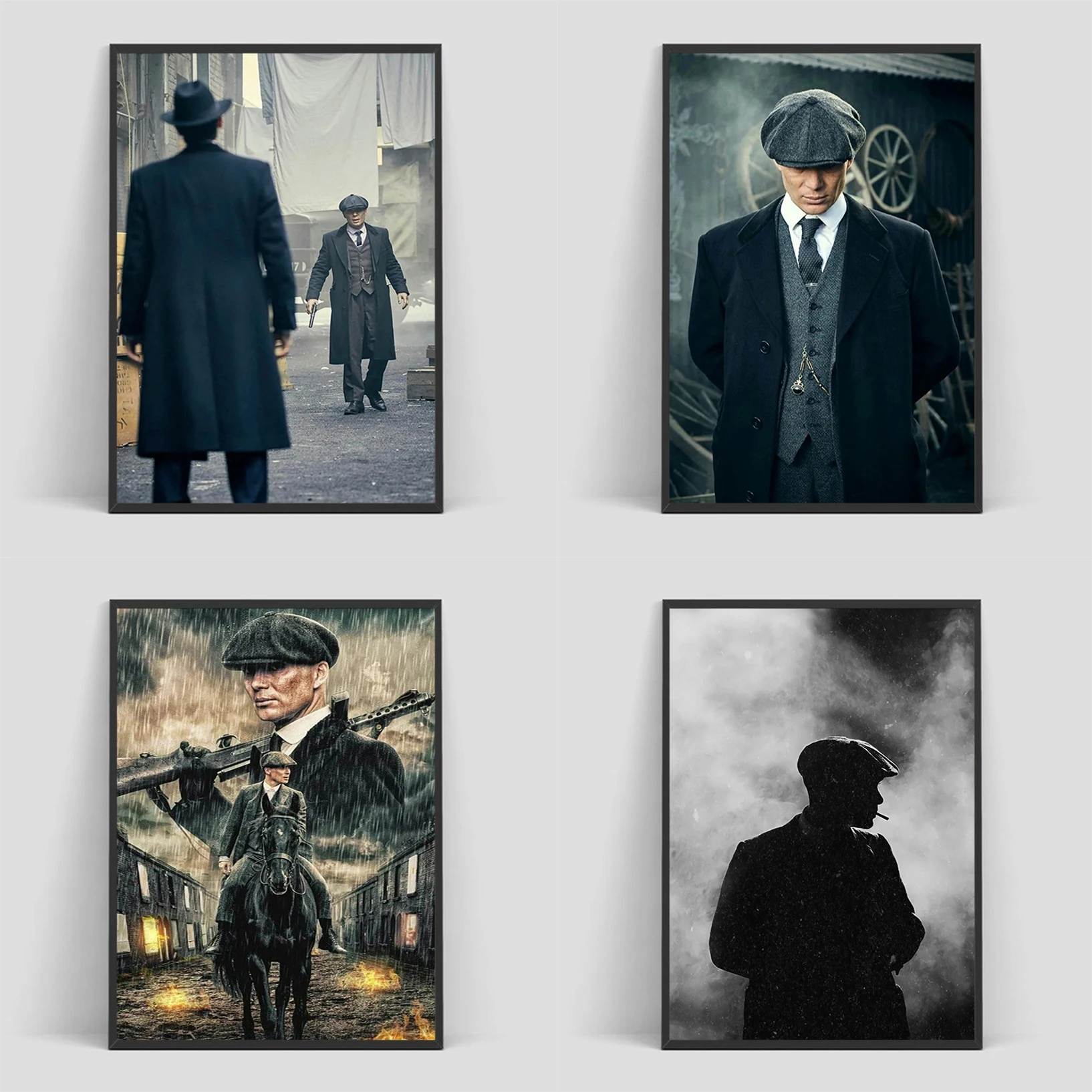 

P-Peaky B-Blinders TV Play Poster Art Room Decor Decoration Print Decorative Paintings Posters for Wall Decororation Home Canvas