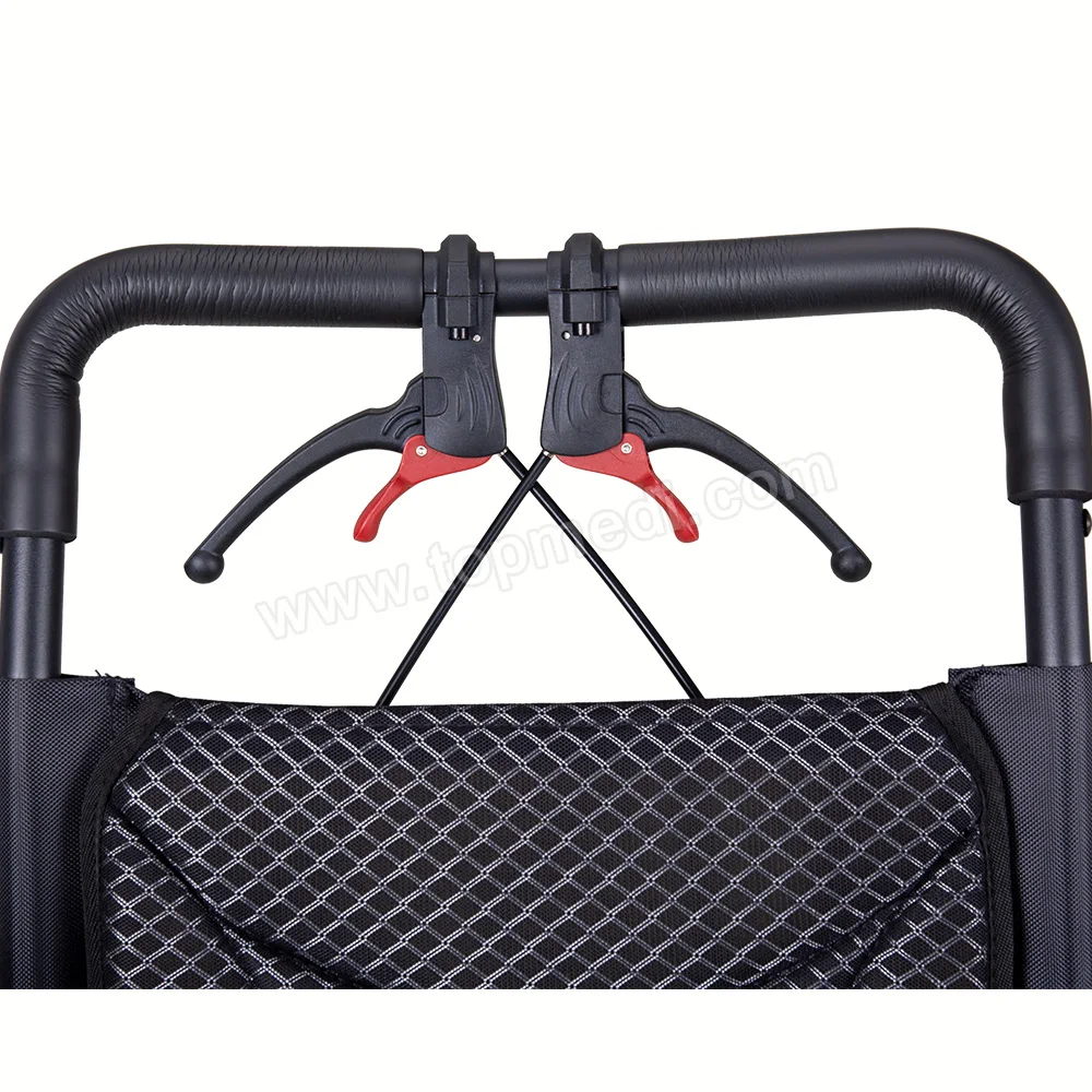 Aluminum Wheelchair Manual Lightweight Folding Type Wheelchair for Travel