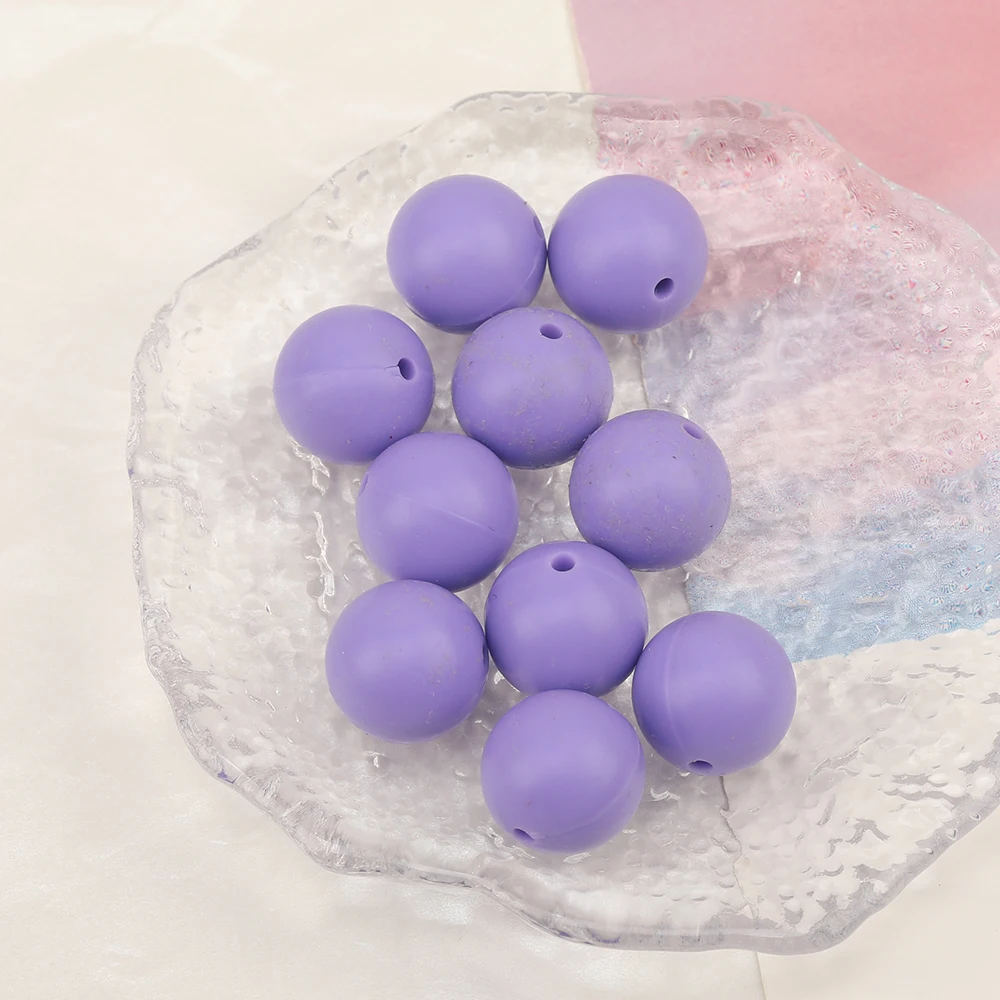 Cordial Design 100Pcs 12/15MM Choose/Silicone Material Beads/Baby Edible Beads/Chewable/Jewelry Accessories/DIY Making Findings - cordial