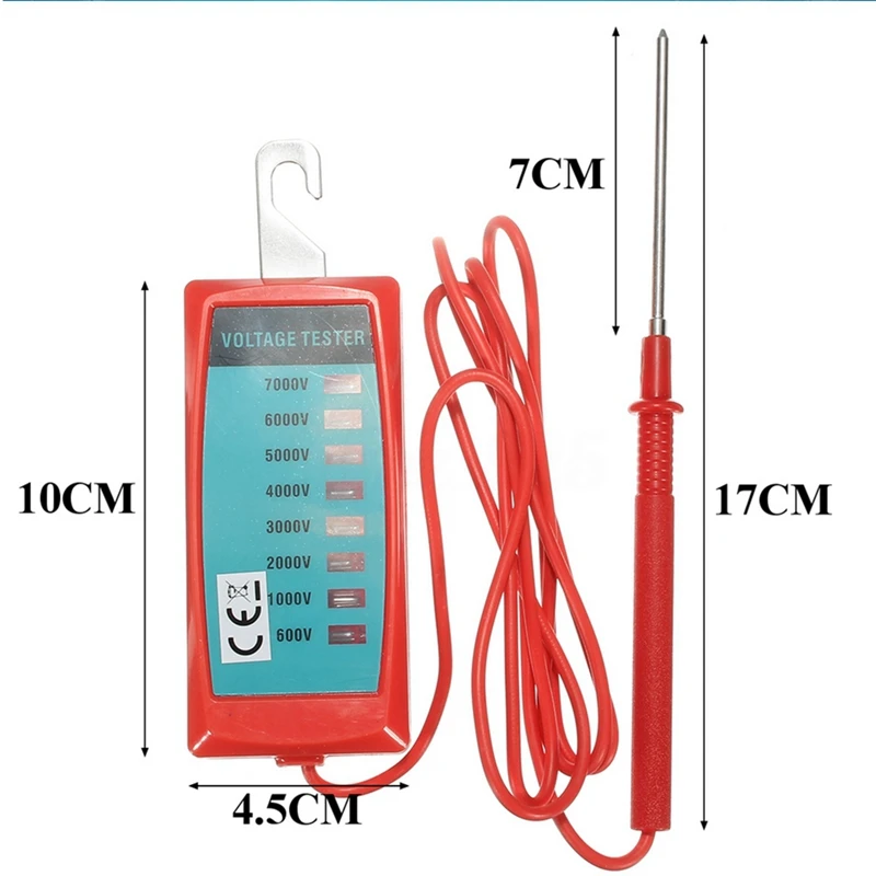 HOT SALE 2X Electric Fence Voltage Tester For Farm Garden Solar Fence Fault 6