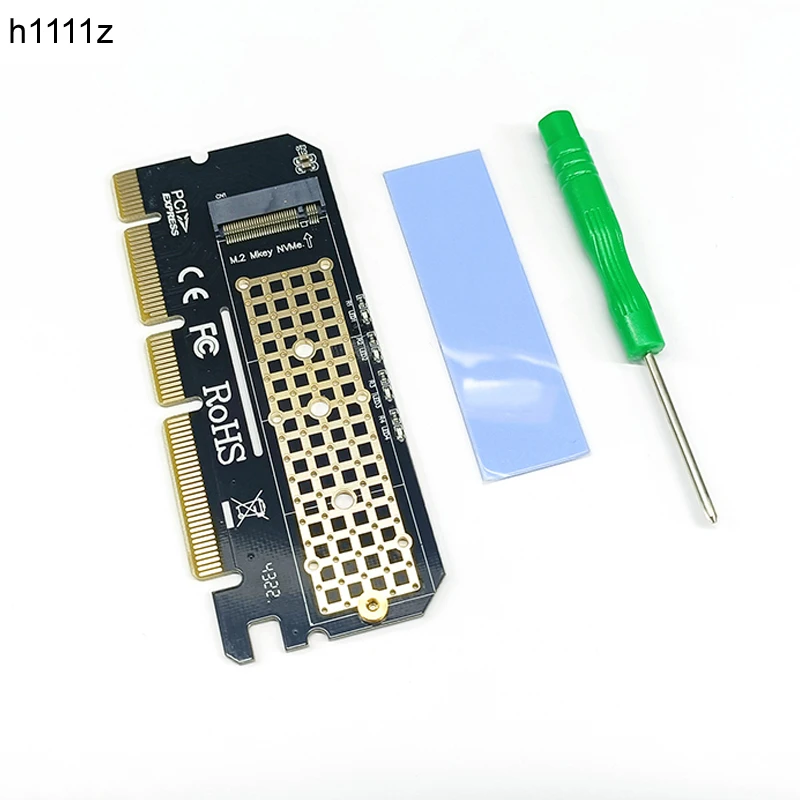 

NEW NVME PCIE Adapter PCI Express 3.0 X4/X8/X16 to M Key M.2 NVME Riser Expansion Card Support 2230 2242 2260 2280 M2 SSD Mining