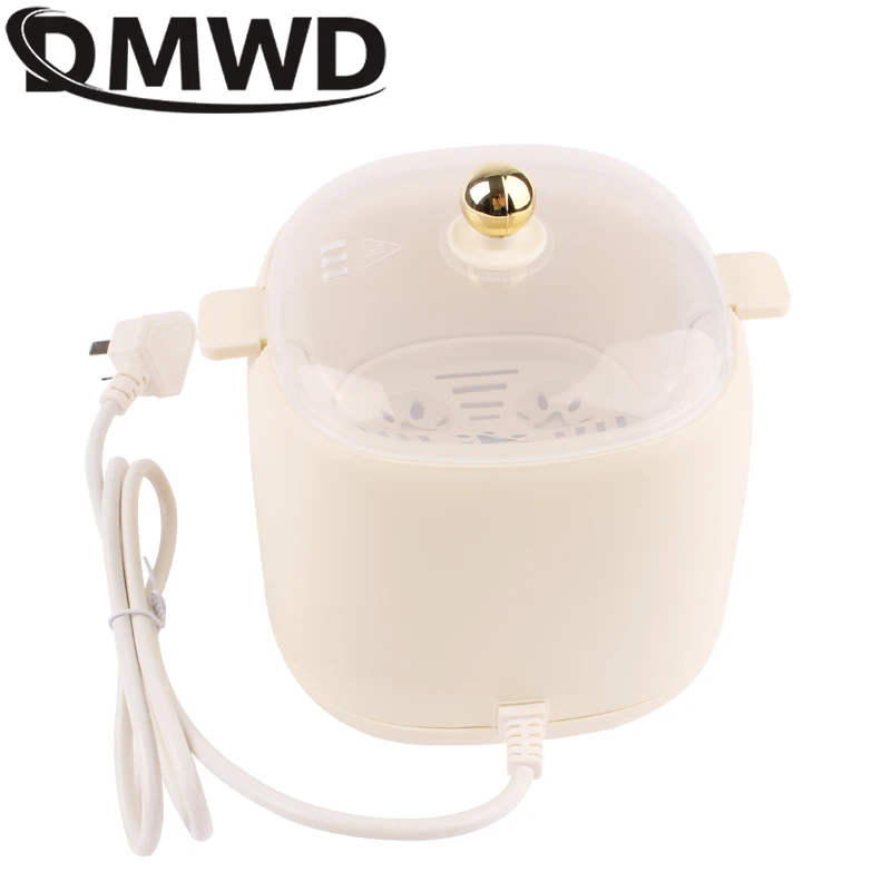 DMWD Multi functional Egg Steamer Electric Egg Boiler Automatic Timing Food Custard Steamer Breakfast Machine Yogurt Maker