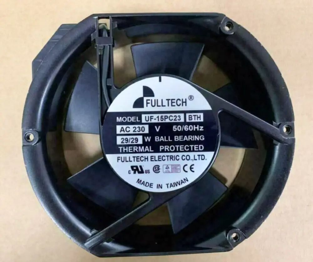 

1 of FULLTECH UF-15PC23 BTH 230V 29/29W 172*150*51MM Insert type cooling fan