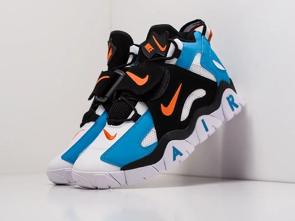 Кроссовки Nike Air Barrage Mid Голубой Демисезон Мужской | Обувь