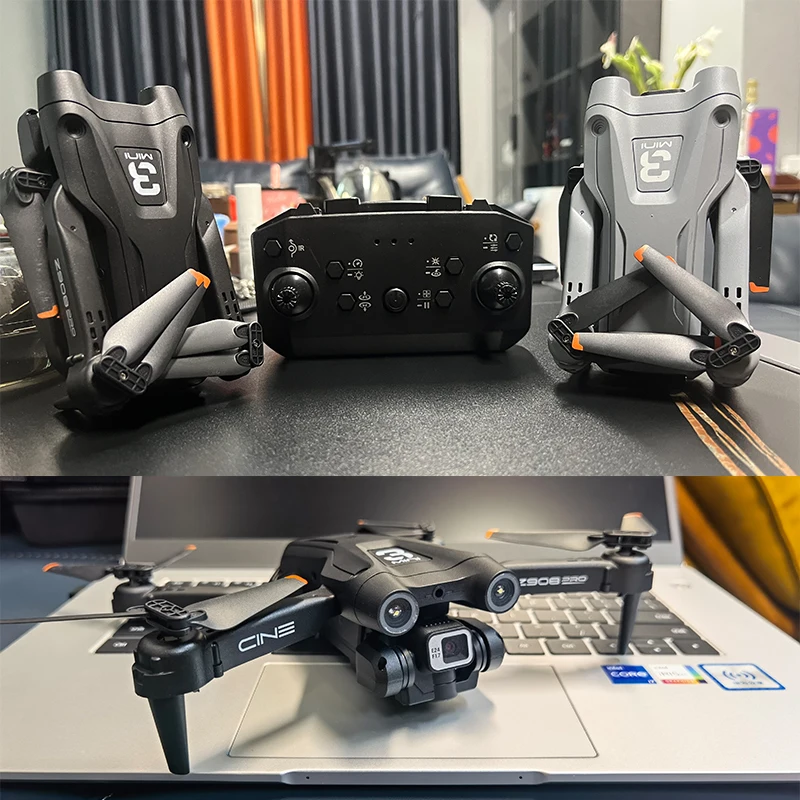 

Z908 Pro Mini VR Дрон 4k Профессиональный вертолет Квадрокоптер с камерой FPV дроны обход препятствий рама коптер игрушки Дрон