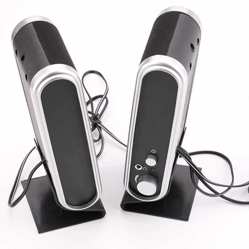 USB Computer Speakers Portable Speaker Stereo 3.5Mm With Ear Jack For Desktop PC Laptop 2 Pcs computer speakers