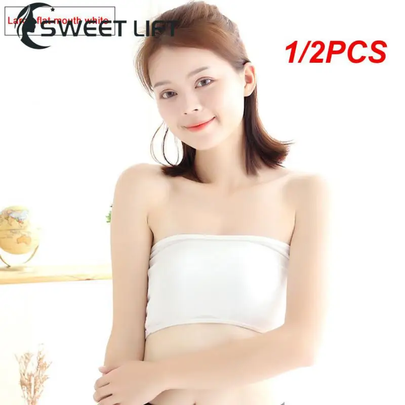 

1/2PCS Camisole Breathable Durable Summer Essential Lingerie Bandeau Sexy Lace Underwear Best-selling Modal Comfortable