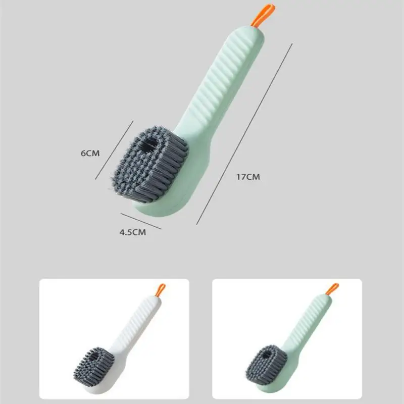 Multifunction Shoe Brush Soft Bristled Liquid Filled Up Wash Shoe Household Cleaning Clothes Board Clean Kitchen Accessories