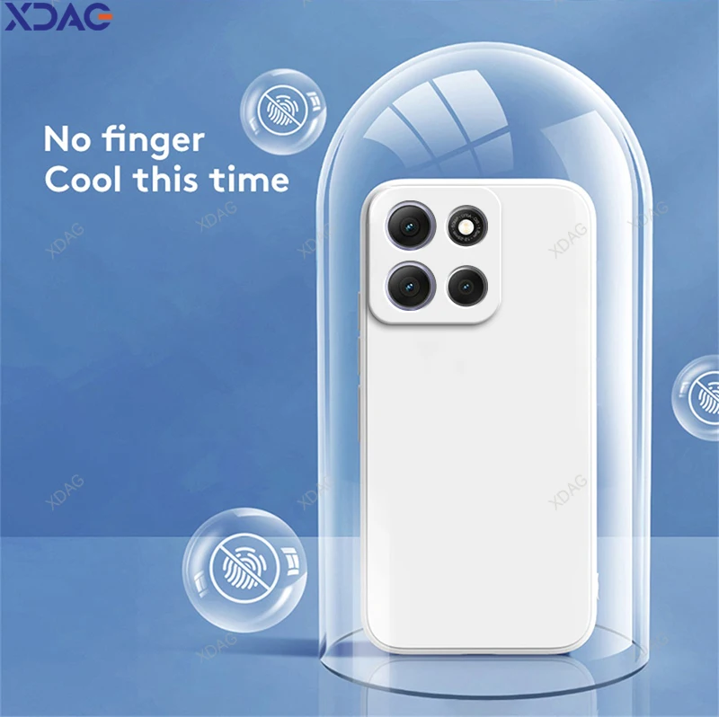 Enhanced Liquid Silicone Phone Case with Lens Protection – Classic Soft Square Back Cover in Timeless Design