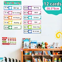 DIY Visual Schedule for Toddlers, Daily Routines Schedule Cards, Classroom Decoration, Schedule Pocket Chart Add-ons Montessori 2